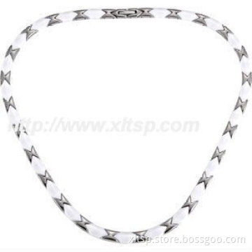 Wholesale Bio magnetic necklace Titanium necklace